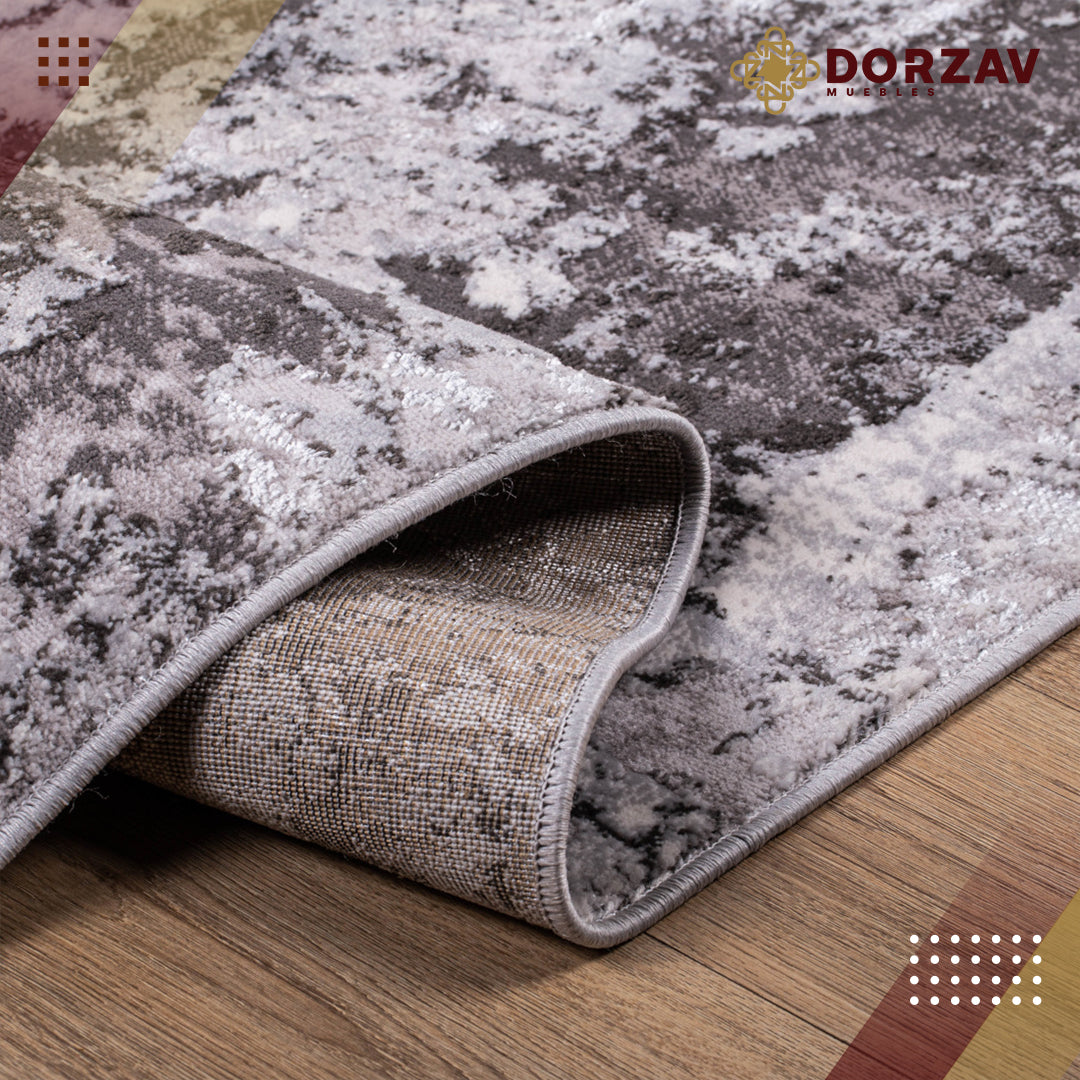 Tapete Decorativo Ayda T9023 Gris / Oscuro – Abstracto · Interior