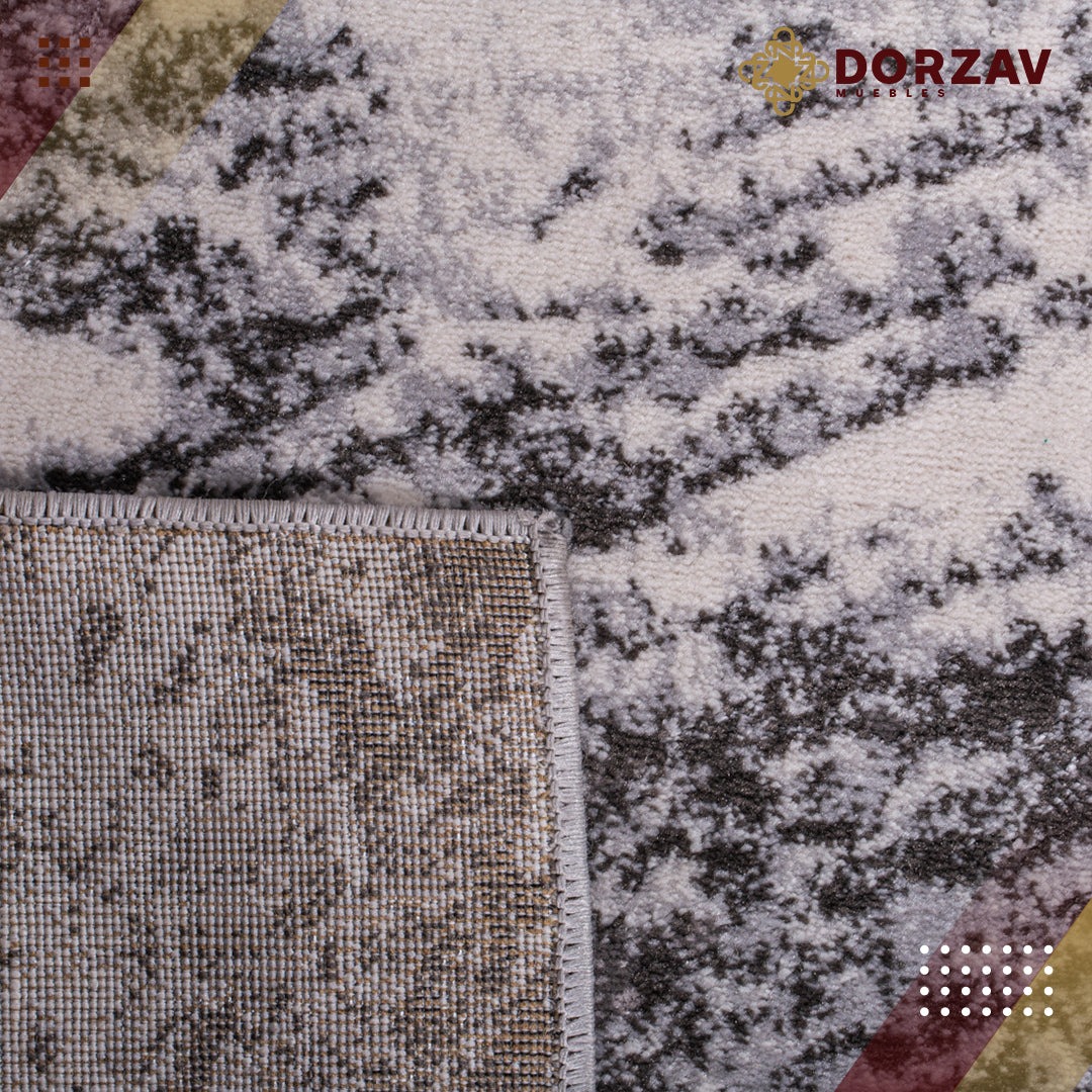 Tapete Decorativo Ayda T9024 Gris / Oscuro – Abstracto · Interior