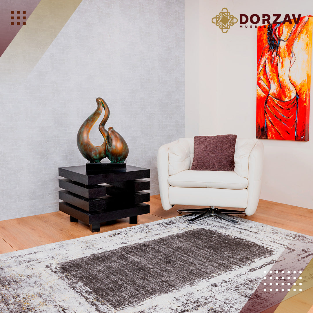 Tapete Decorativo Ayda T9013 Gris / Plata – Abstracto · Interior