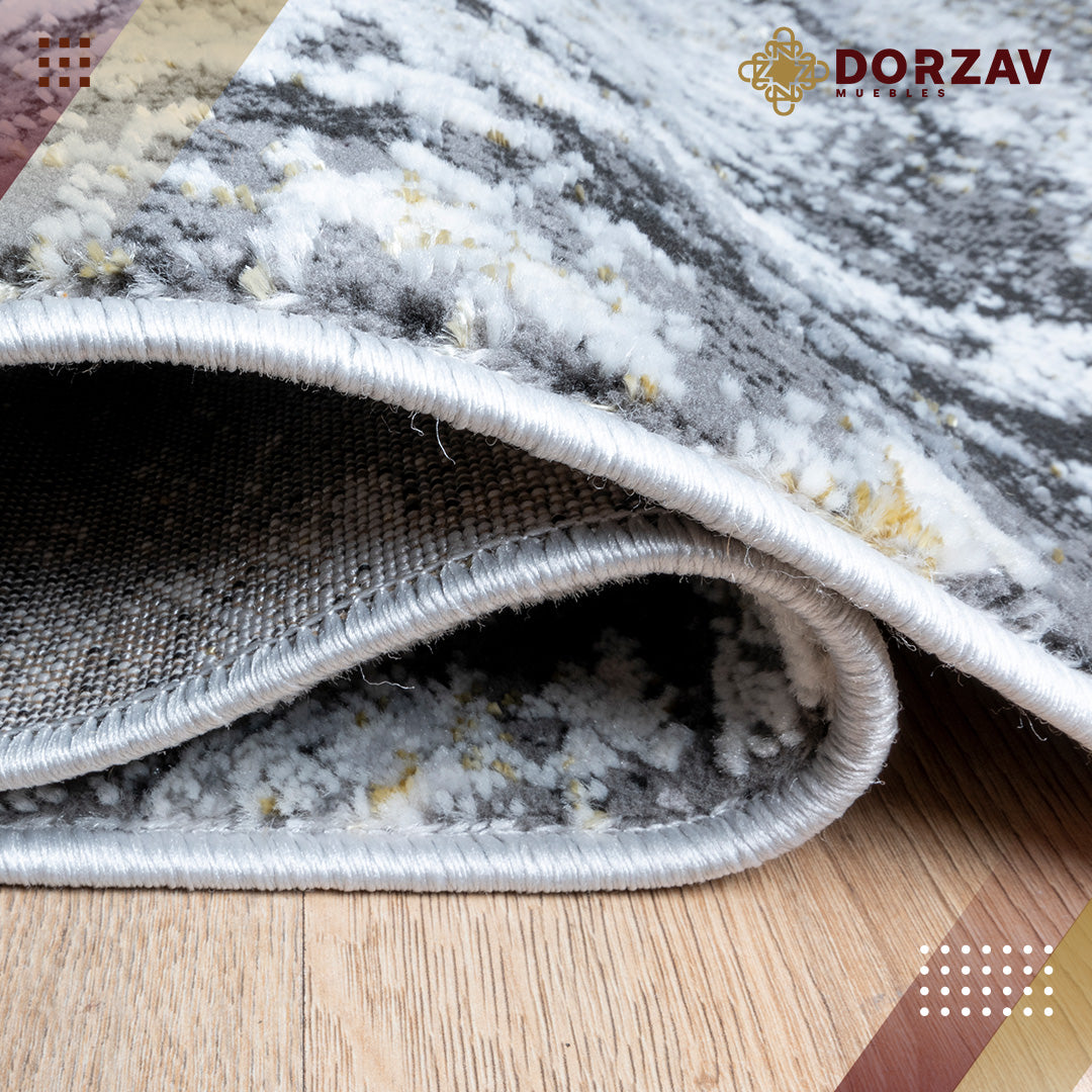 Tapete Decorativo Ayda T9013 Gris / Plata – Abstracto · Interior
