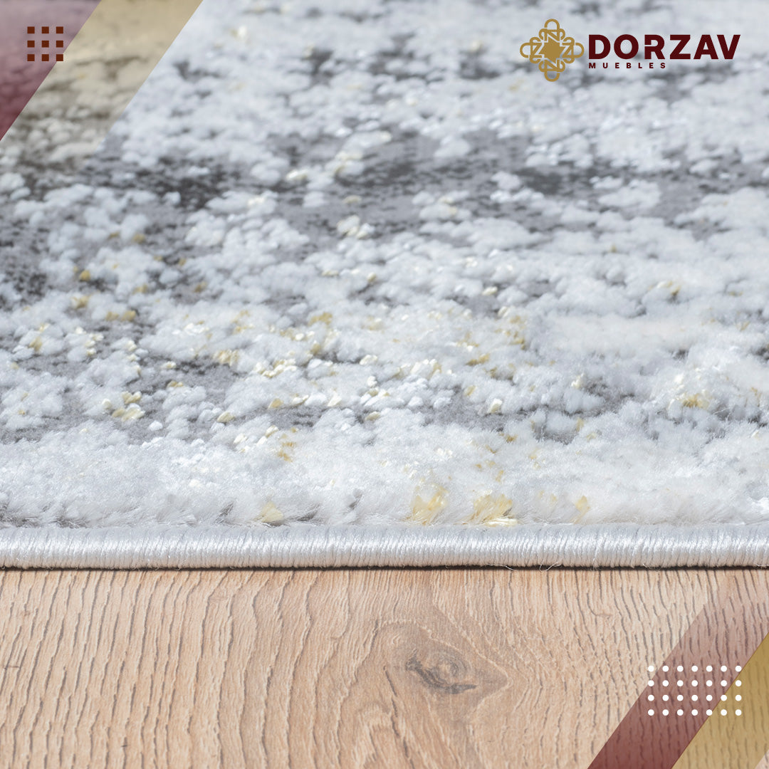 Tapete Decorativo Ayda T9013 Gris / Plata – Abstracto · Interior