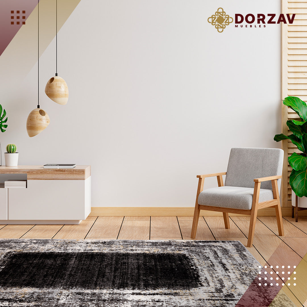 Tapete Decorativo Ayda T9013 Gris / Plata – Abstracto · Interior