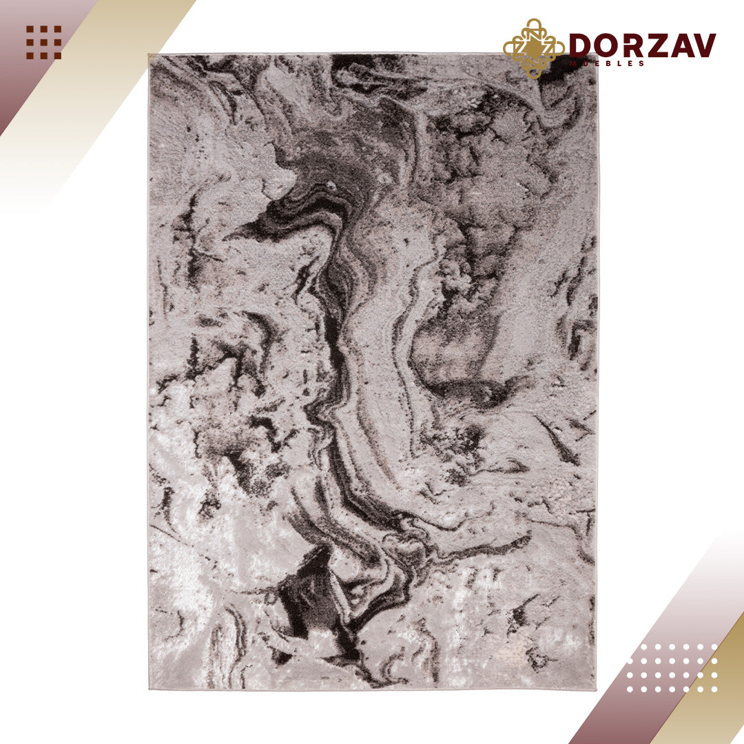 Tapete Decorativo Ayda T9014 Gris / Plata – Abstracto · Interior