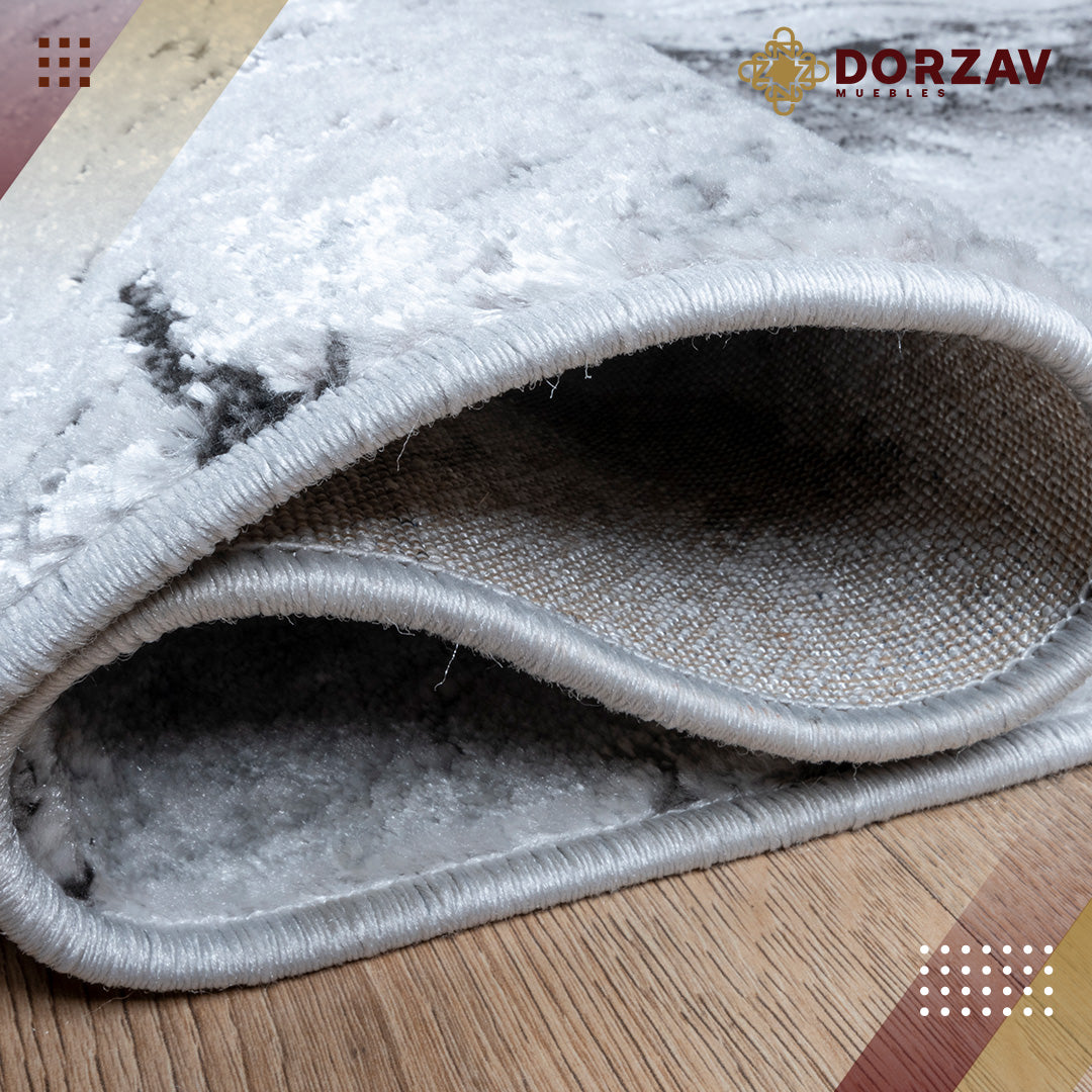 Tapete Decorativo Ayda T9014 Gris / Plata – Abstracto · Interior