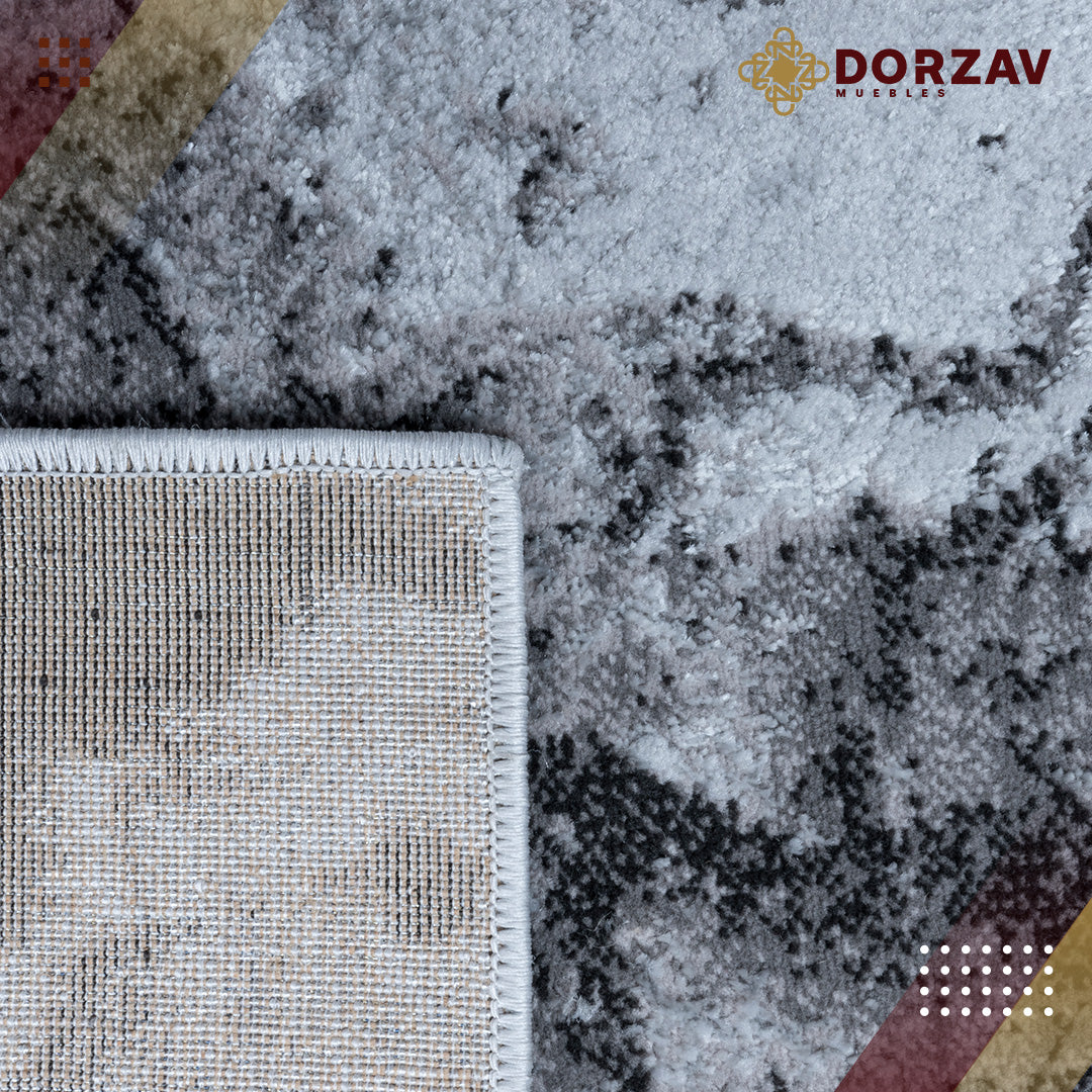 Tapete Decorativo Ayda T9014 Gris / Plata – Abstracto · Interior