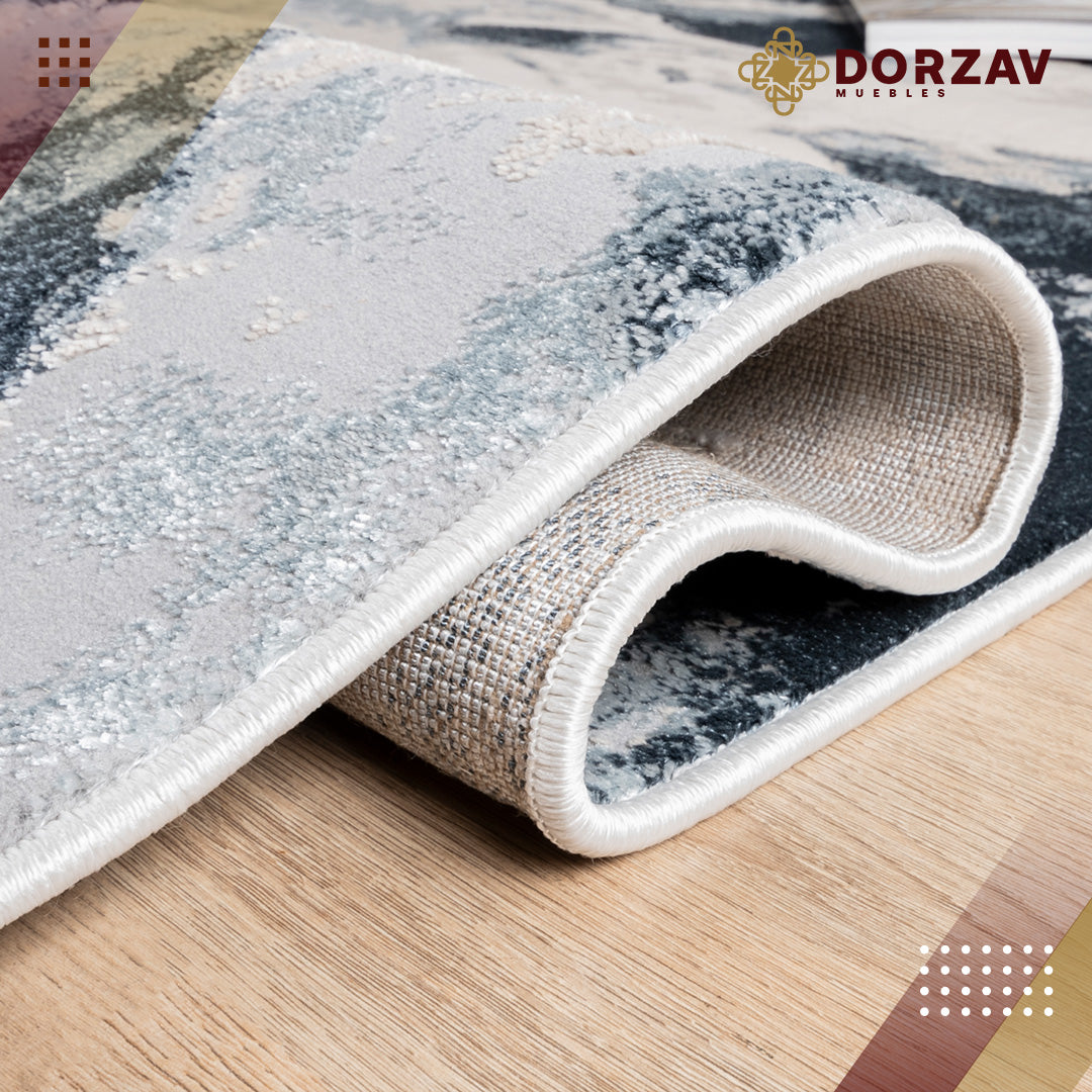 Tapete Decorativo Belma U6023 Oro / Taupe – Abstracto · Interior