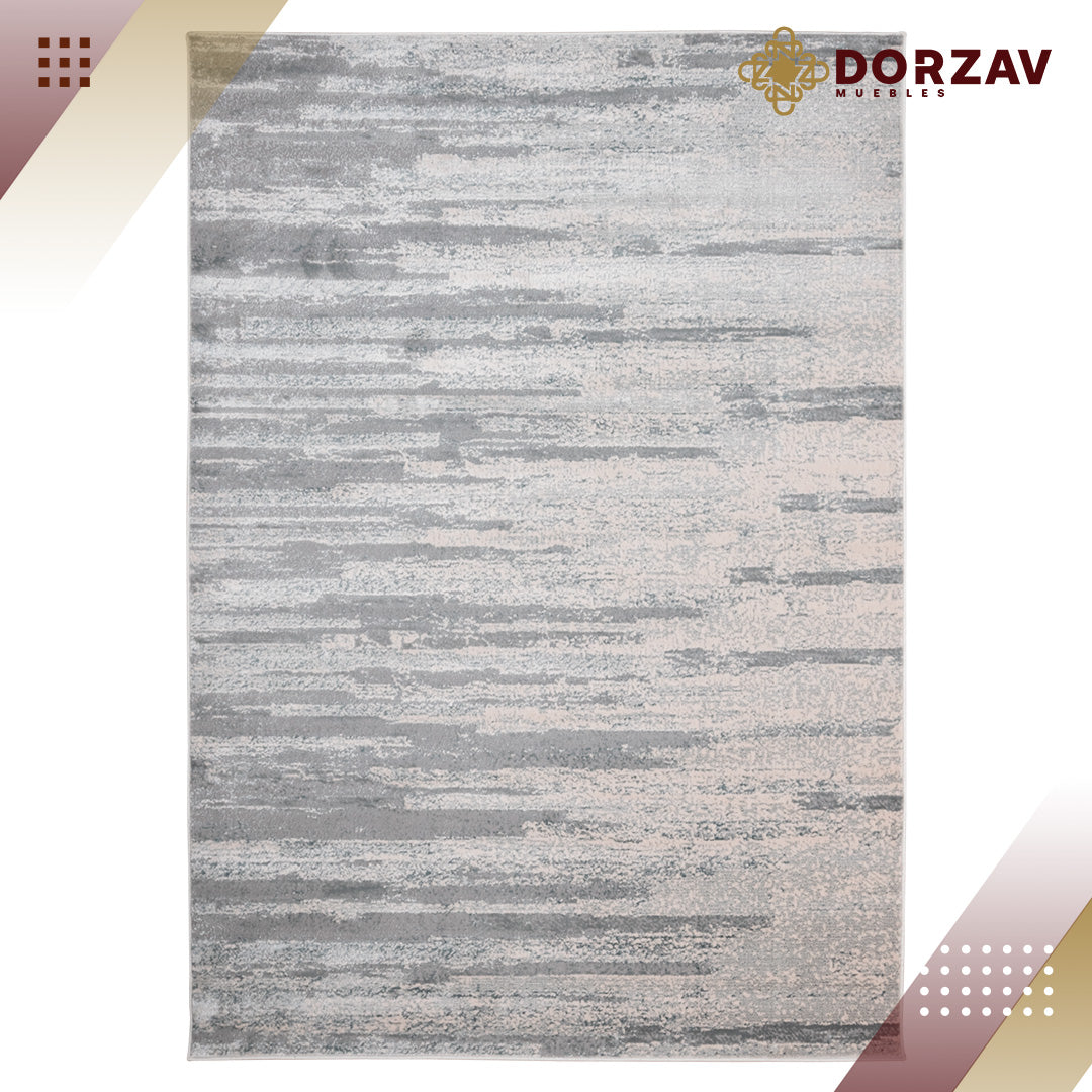 Tapete Decorativo Belma U6024 Plata / Gris – Abstracto · Interior