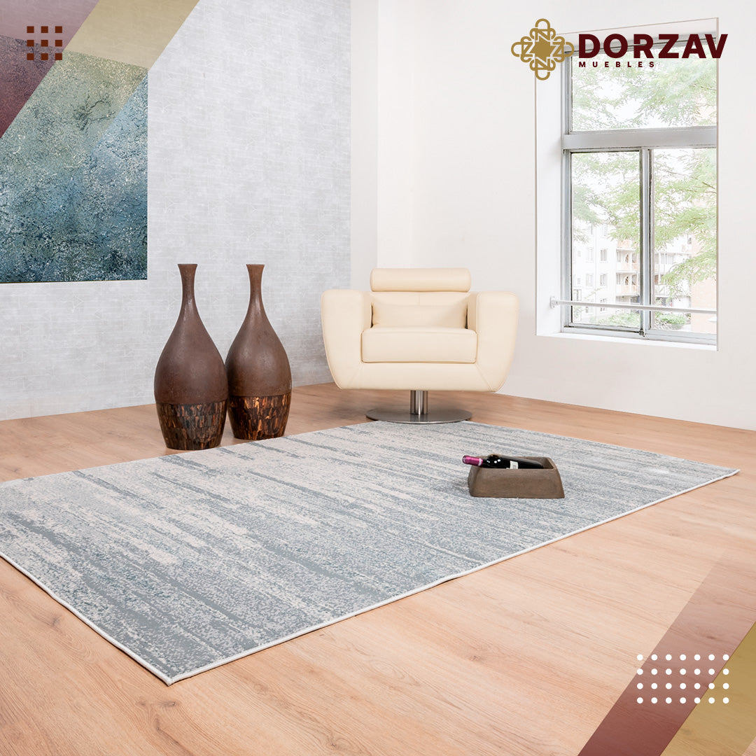 Tapete Decorativo Belma U6024 Plata / Gris – Abstracto · Interior