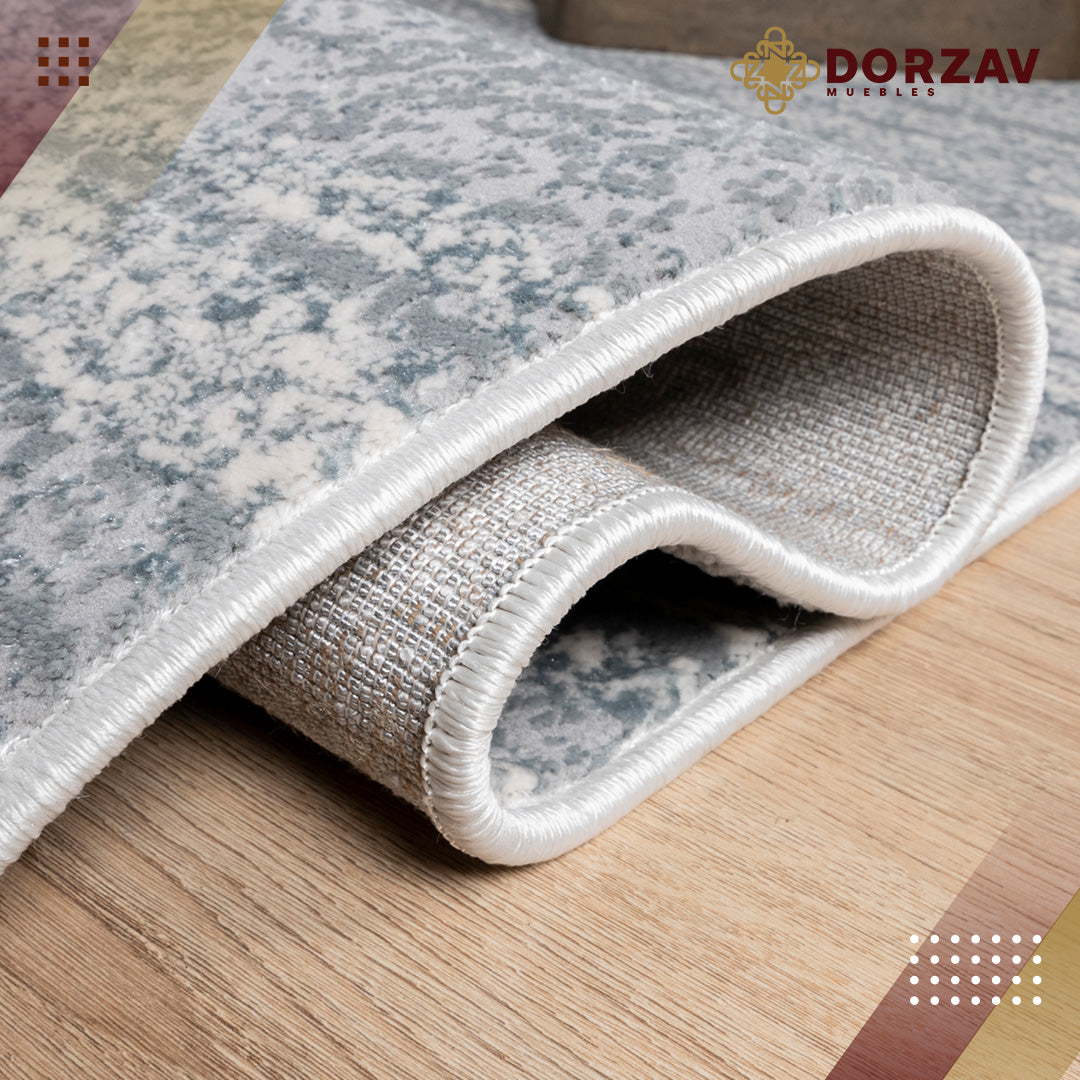 Tapete Decorativo Belma U6024 Plata / Gris – Abstracto · Interior
