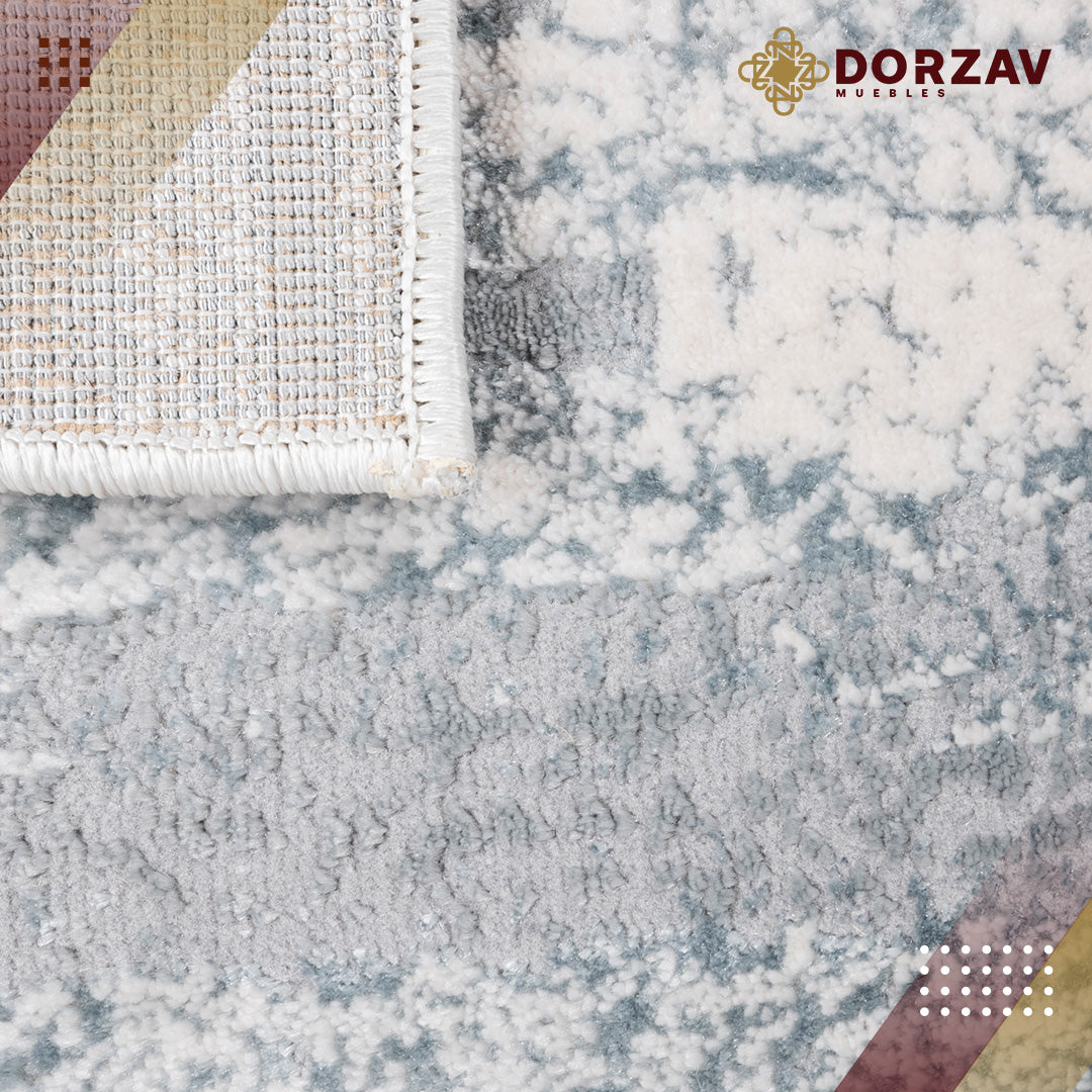 Tapete Decorativo Belma U6024 Plata / Gris – Abstracto · Interior
