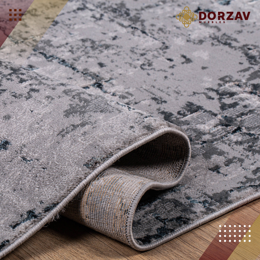 Tapete Decorativo Berna U3012 Gris / Gris – Abstracto · Interior