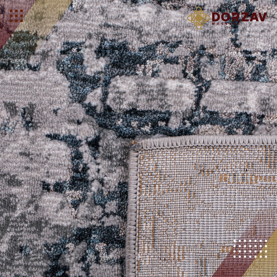 Tapete Decorativo Berna U3012 Gris / Gris – Abstracto · Interior