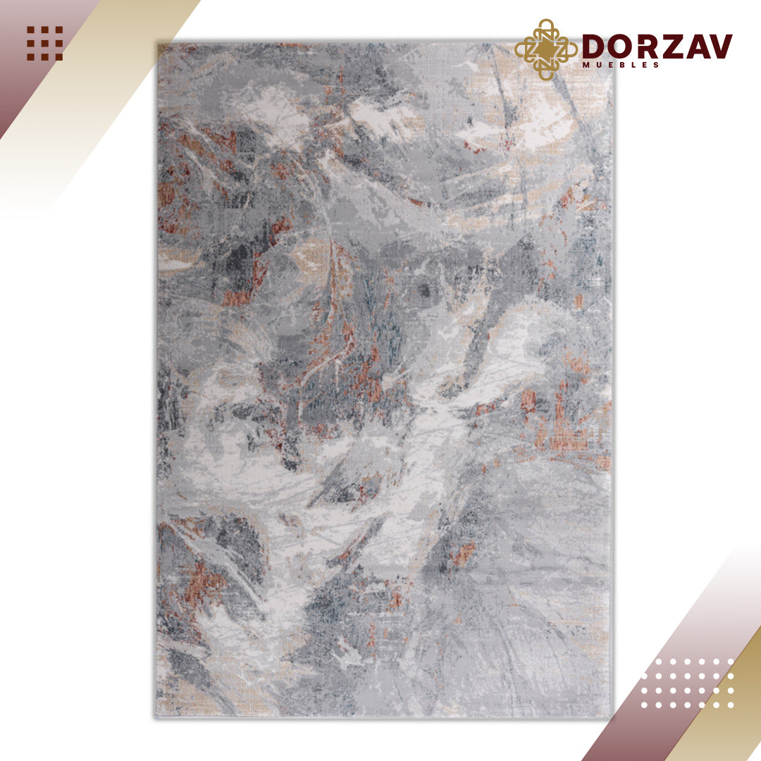 Tapete Decorativo Berna U3014 Gris / Gris – Abstracto · Interior