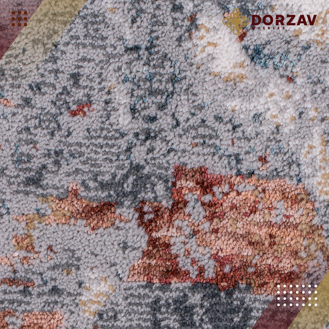 Tapete Decorativo Berna U3014 Gris / Gris – Abstracto · Interior