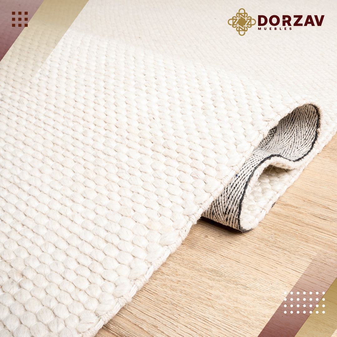 Tapete Decorativo Brinda D1001 Gris / Marfil – Contemporáneo · Interior