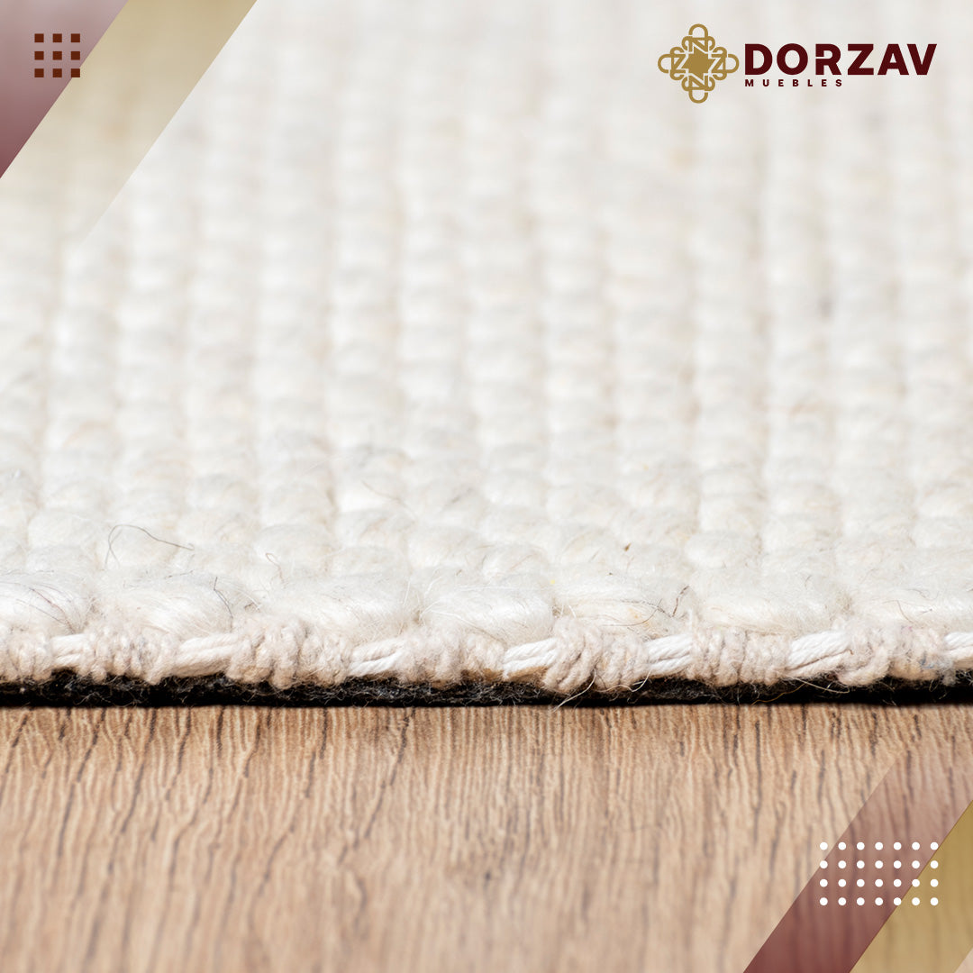 Tapete Decorativo Brinda D1001 Gris / Marfil – Contemporáneo · Interior