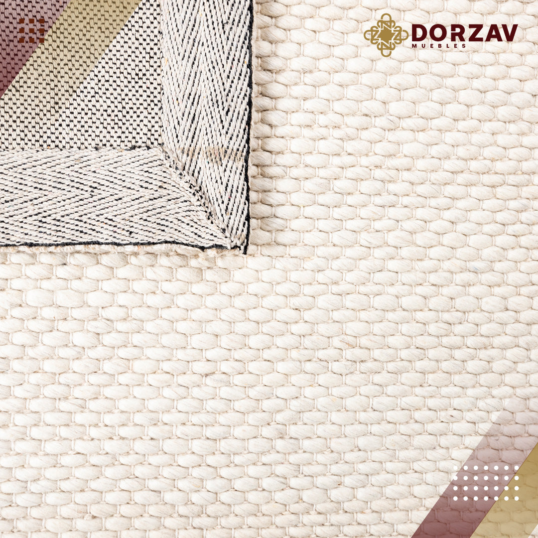 Tapete Decorativo Brinda D1001 Gris / Marfil – Contemporáneo · Interior