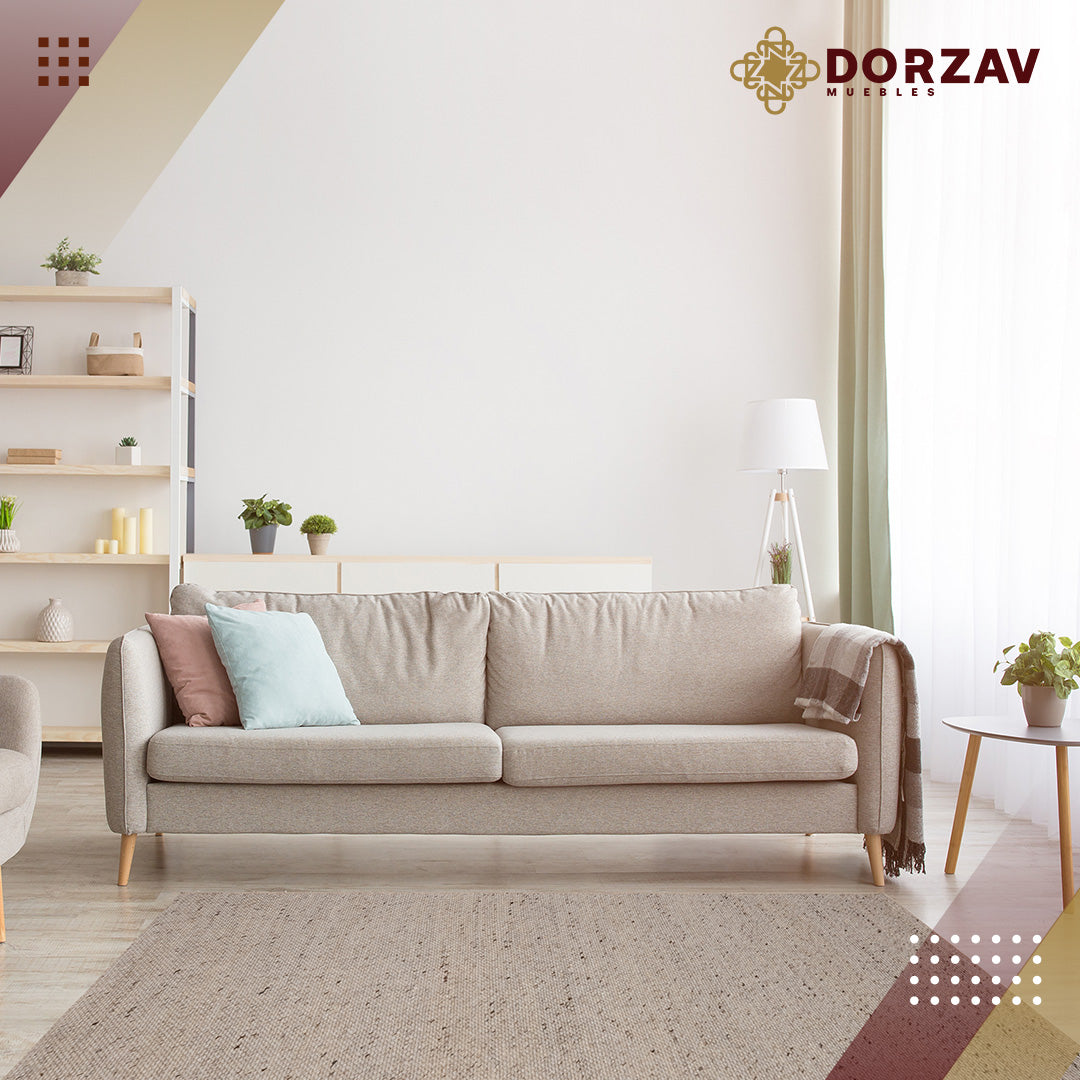 Tapete Decorativo Brinda D1003 Beige / Plata – Neutro · Interior
