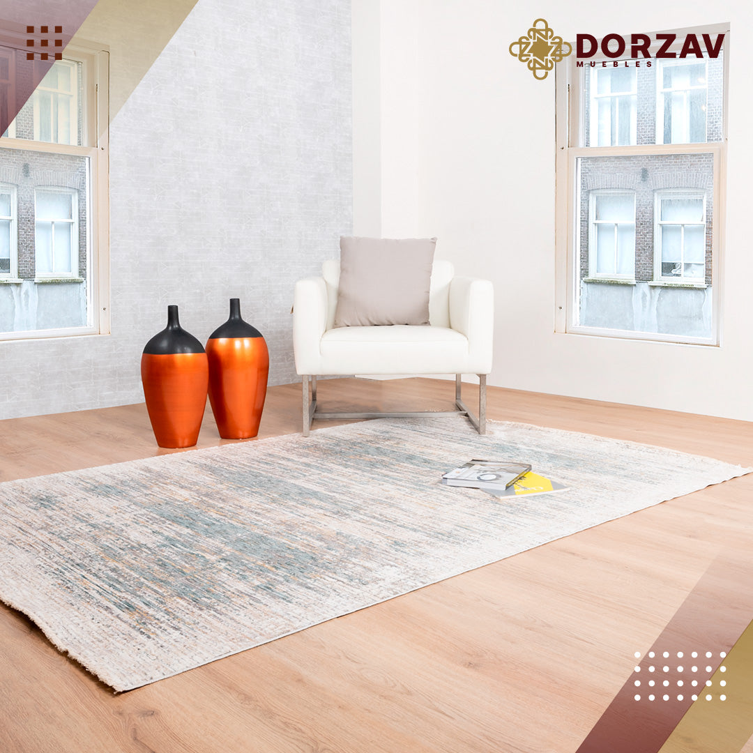 Tapete Decorativo Calix T2304 Crema / Oro – Abstracto · Interior