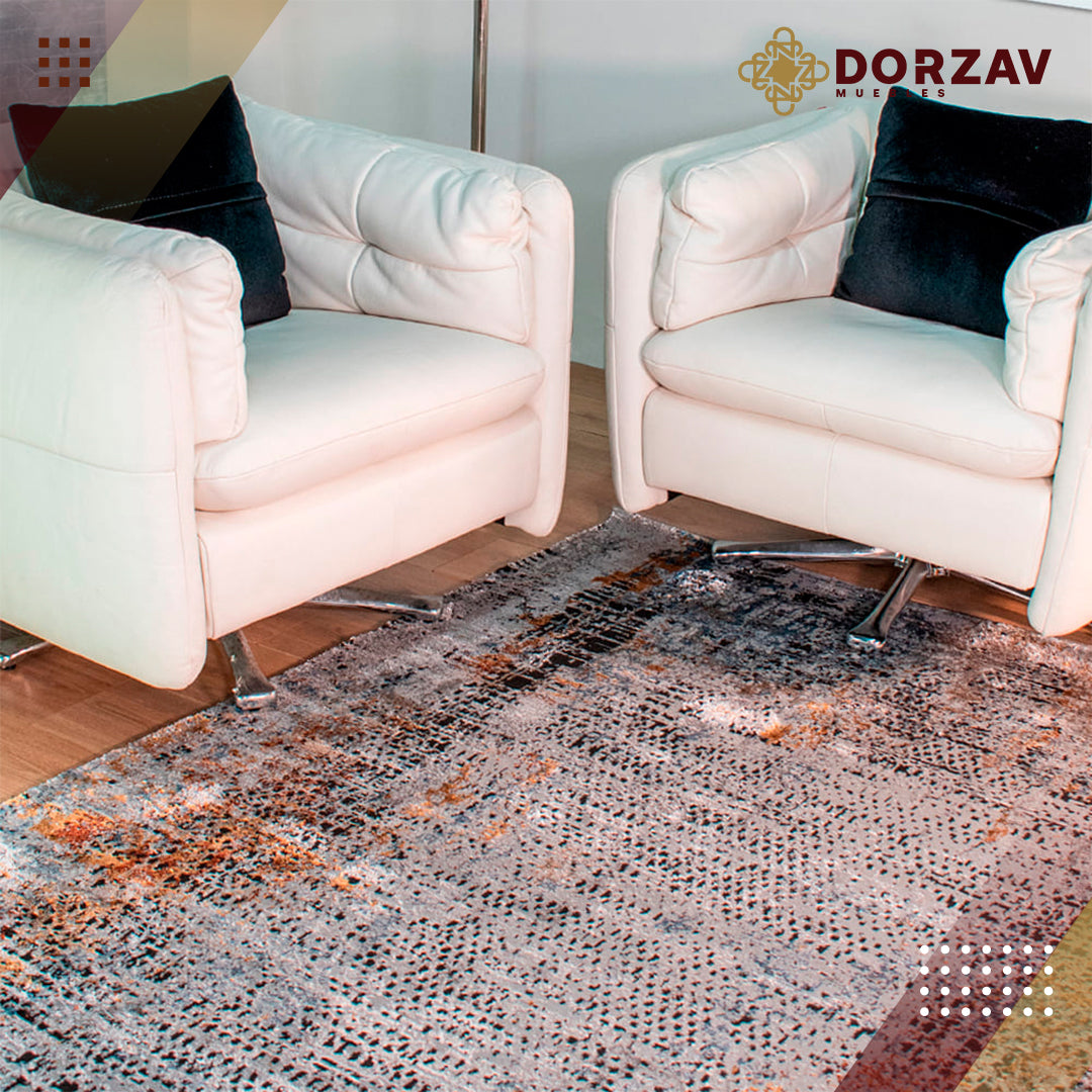 Tapete Decorativo Cirali T2075 Gris / Oro – Abstracto · Interior