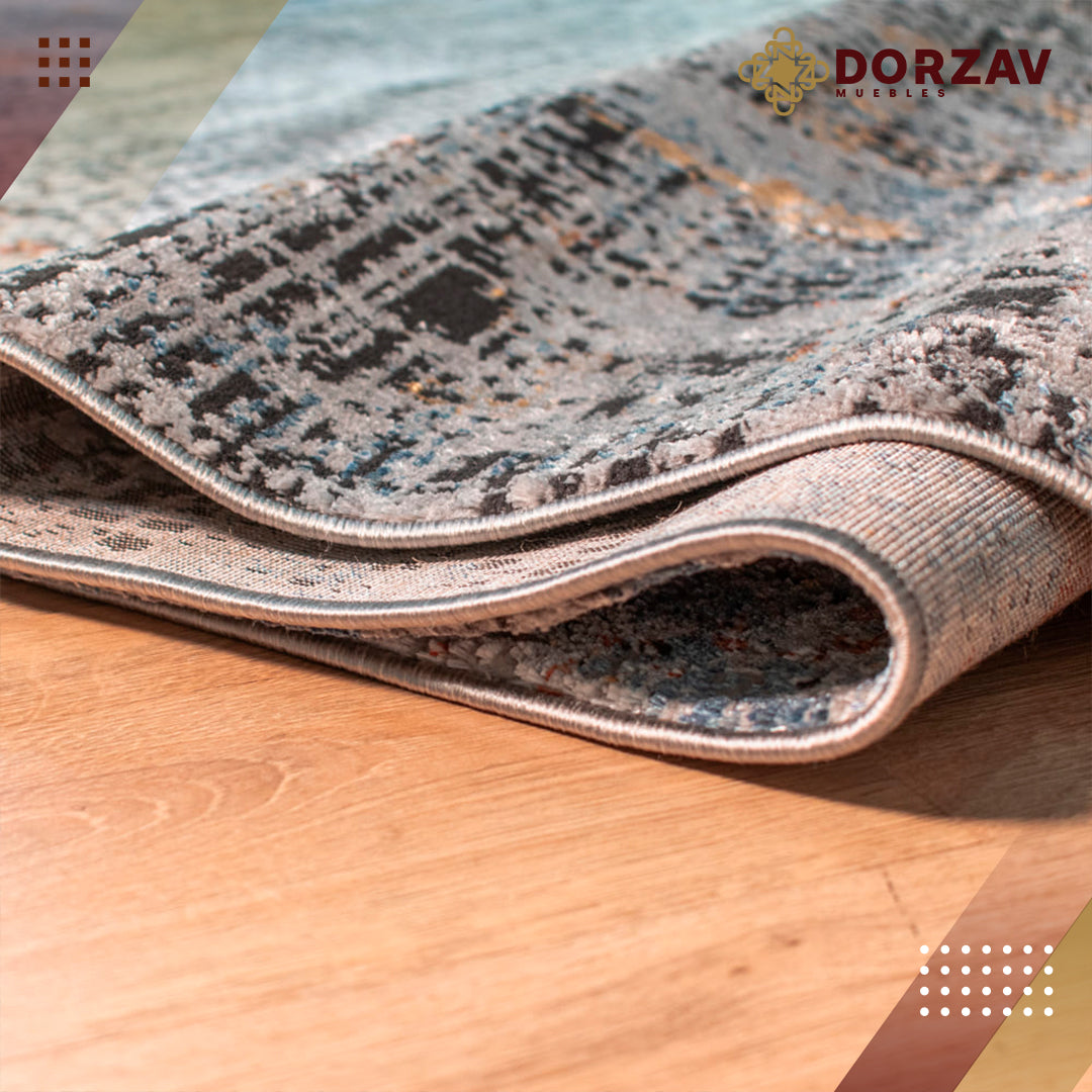 Tapete Decorativo Cirali T2075 Gris / Oro – Abstracto · Interior