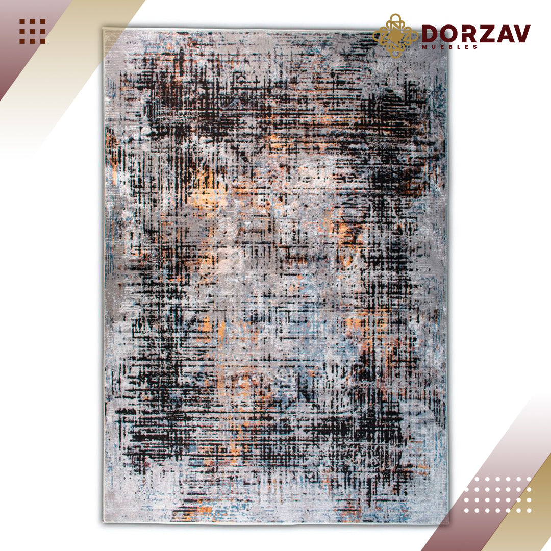 Tapete Decorativo Cirali T2107 Gris / Oro – Abstracto · Interior