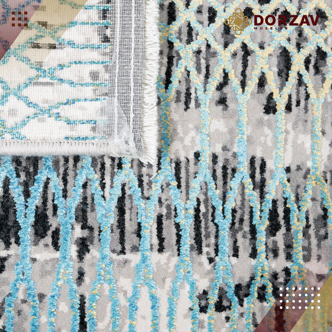 Tapete Decorativo Civita T2271 Crema / Gris – Abstracto · Interior
