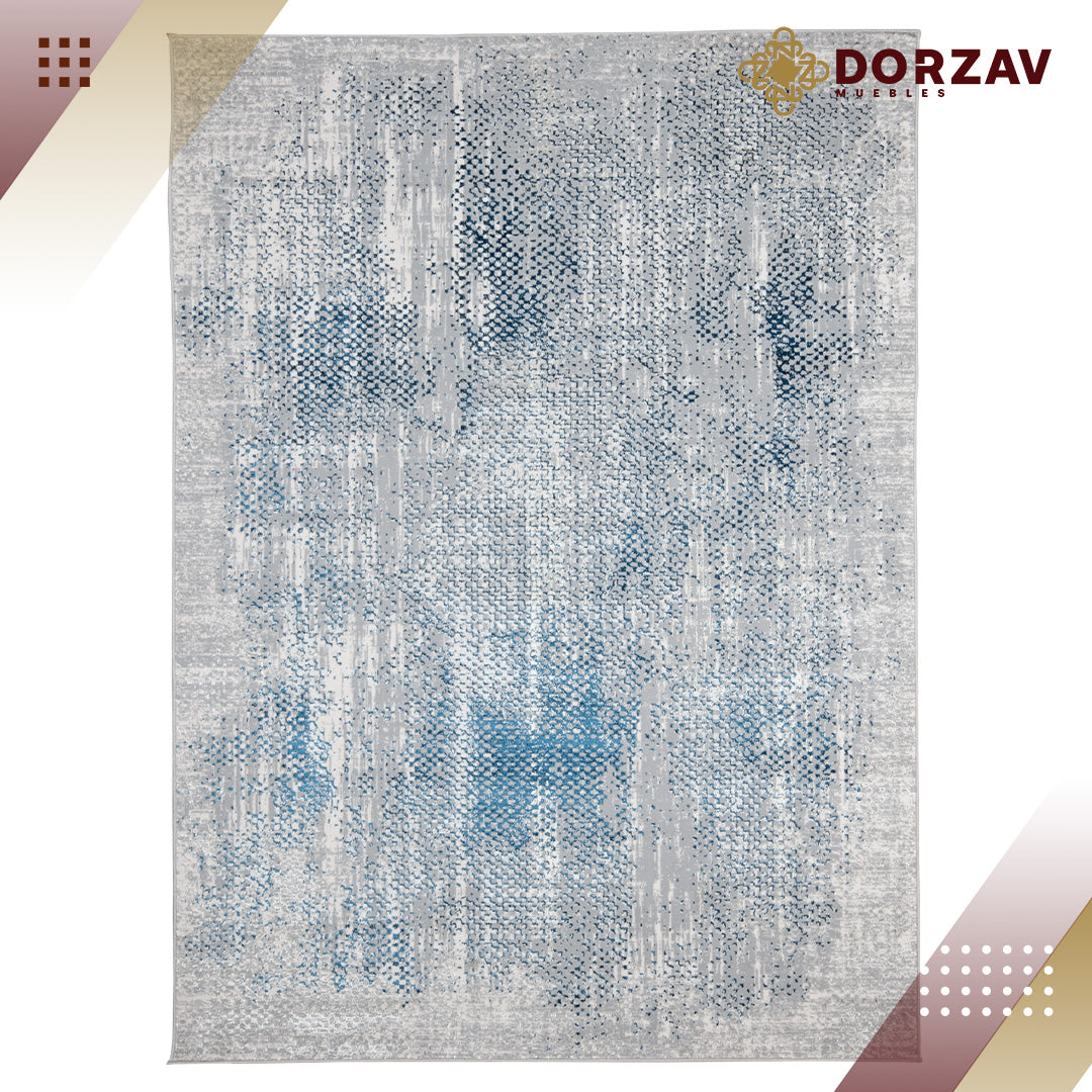 Tapete Decorativo Deniz U7014 Gris / Crema – Abstracto · Interior