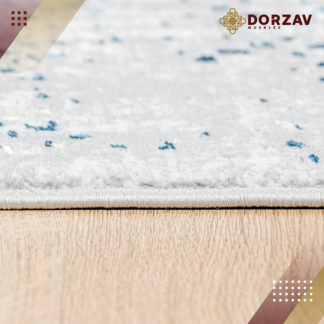 Tapete Decorativo Deniz U7014 Gris / Crema – Abstracto · Interior