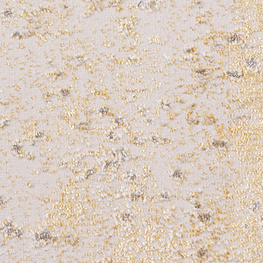 Tapete Decorativo Divan 1040C Dorado / Gris – Abstracto · Interior