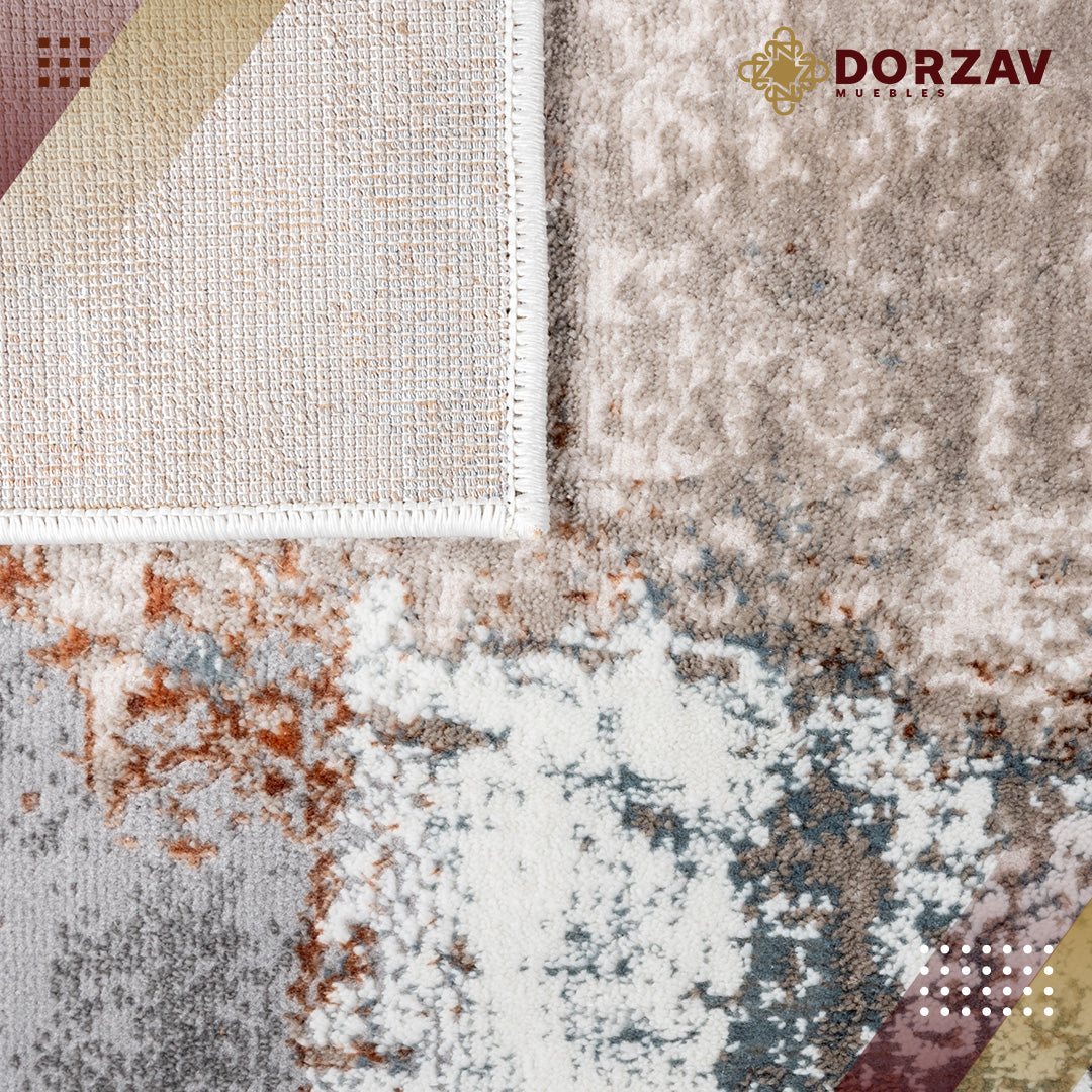 Tapete Decorativo Elif U6031 Crema / Taupe – Abstracto · Interior