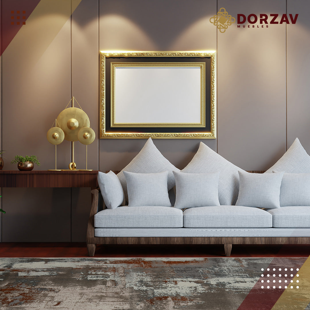 Tapete Decorativo Elif U6031 Crema / Taupe – Abstracto · Interior