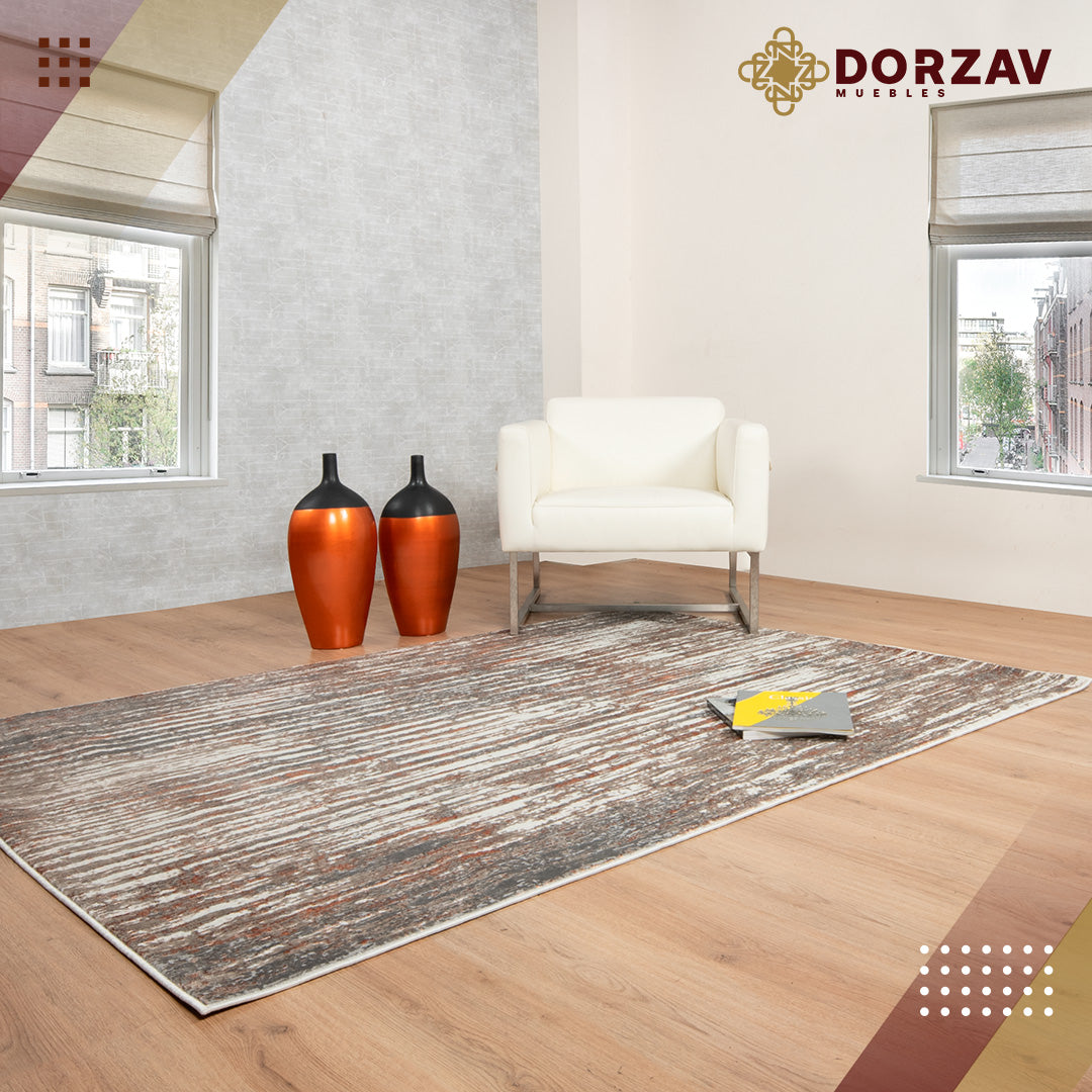 Tapete Decorativo Elif U6032 Crema / Taupe – Abstracto · Interior