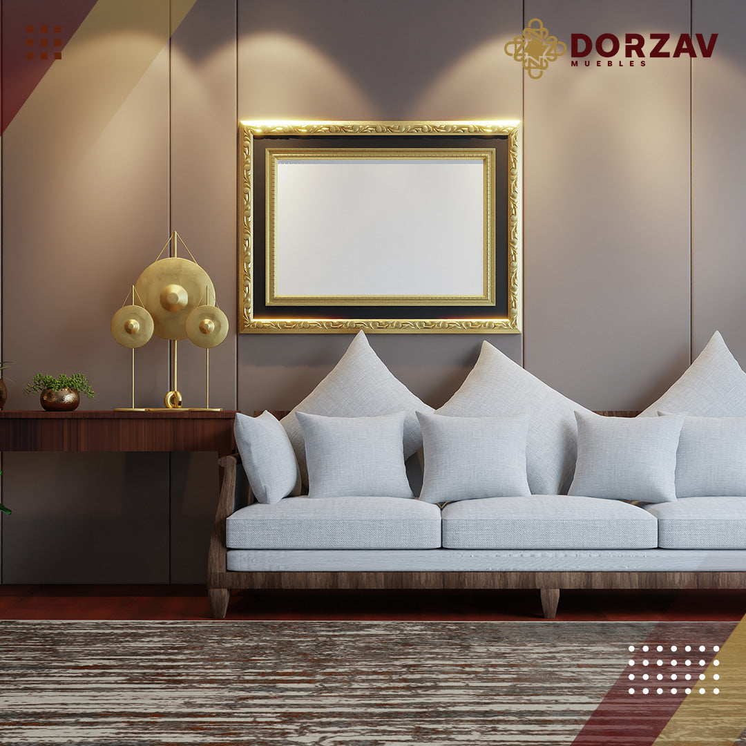 Tapete Decorativo Elif U6032 Crema / Taupe – Abstracto · Interior