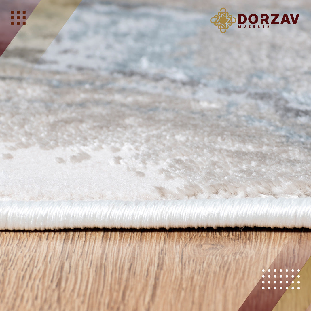 Tapete Decorativo Elif U6033 Plata / Taupe – Abstracto · Interior