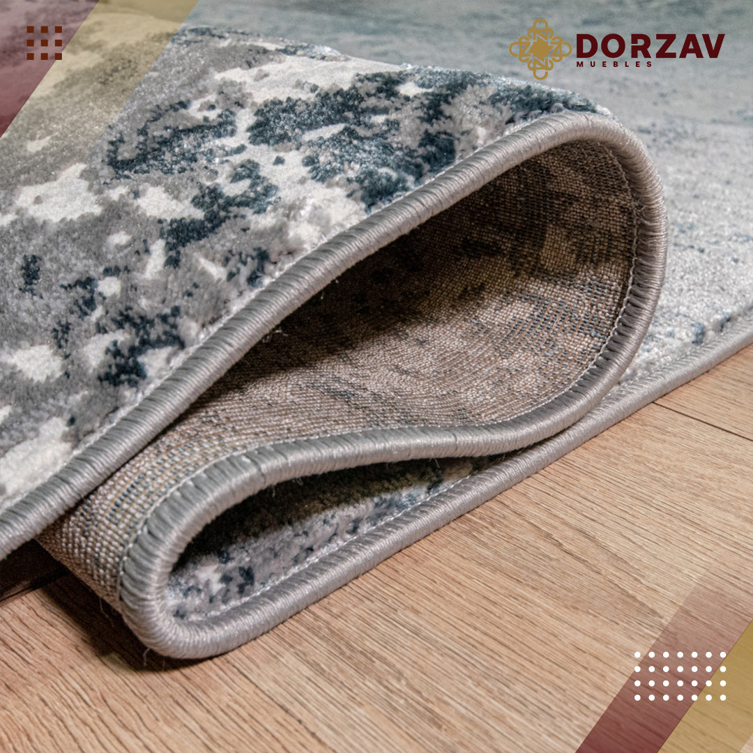 Tapete Decorativo Erzin T9004 Gris / Gris – Abstracto · Interior