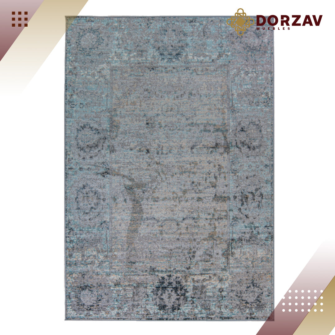 Tapete Decorativo Erzin T9010 Gris / Gris – Abstracto · Interior