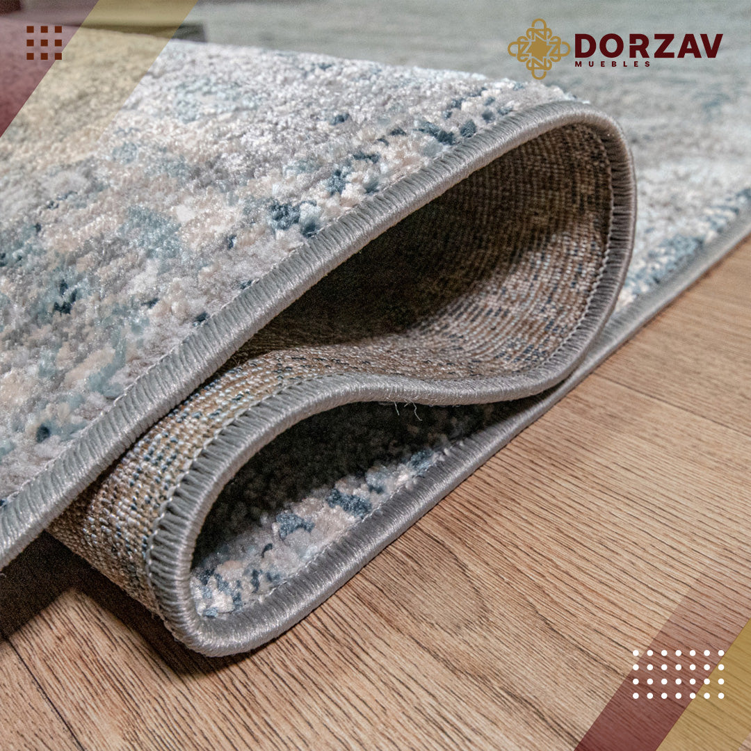 Tapete Decorativo Erzin T9010 Gris / Gris – Abstracto · Interior