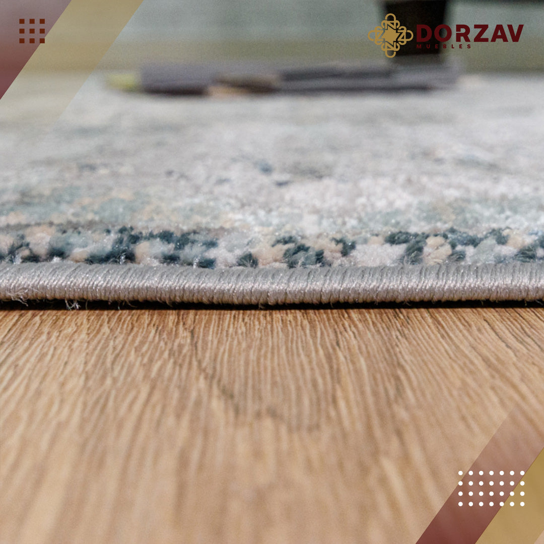 Tapete Decorativo Erzin T9010 Gris / Gris – Abstracto · Interior