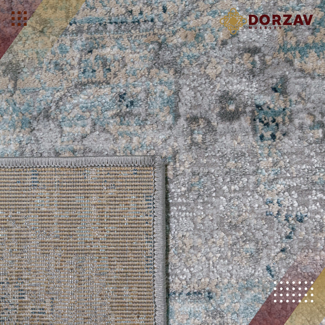 Tapete Decorativo Erzin T9010 Gris / Gris – Abstracto · Interior