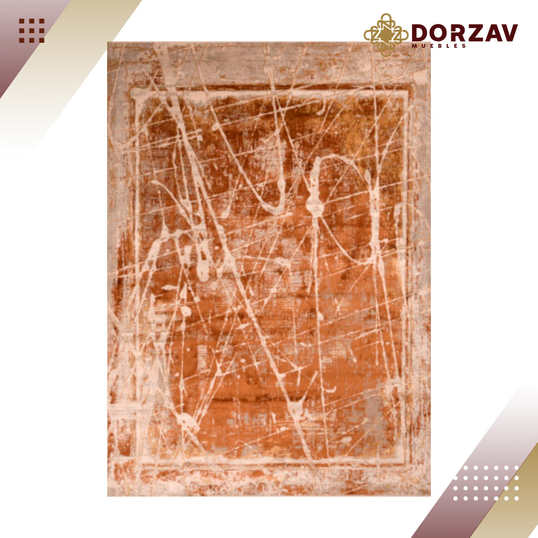 Tapete Decorativo Eymen T2208 Crema / Oro – Abstracto · Interior