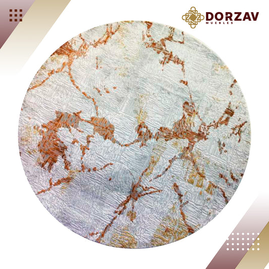 Tapete Decorativo Redondo Eymen T2212