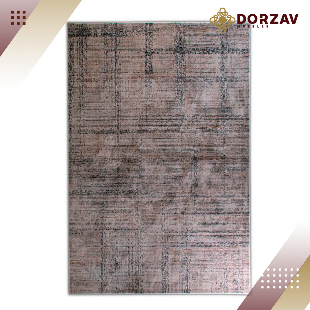 Tapete Decorativo Hadim T2090 Gris / Crema – Abstracto · Interior