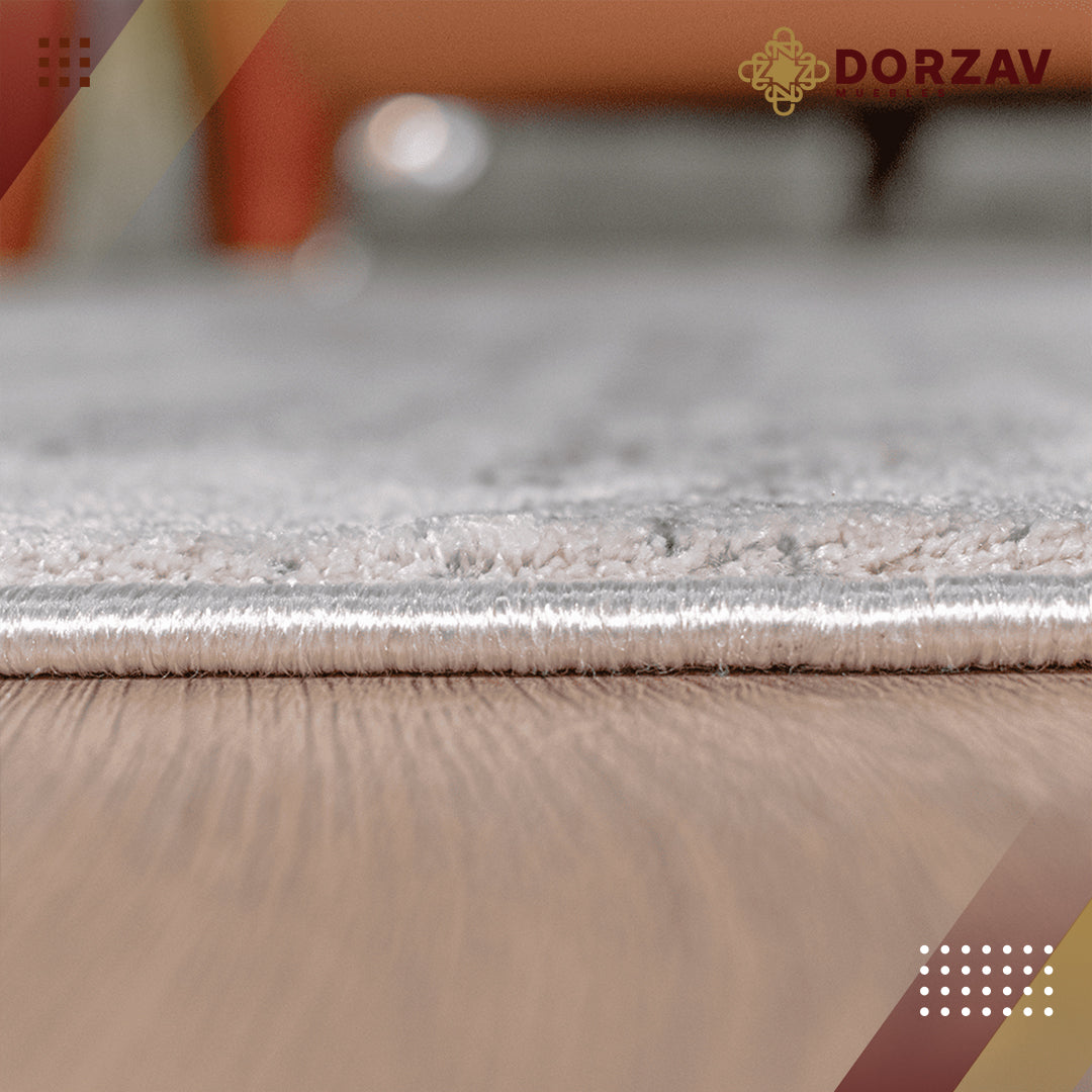 Tapete Decorativo Hadim T2090 Gris / Crema – Abstracto · Interior