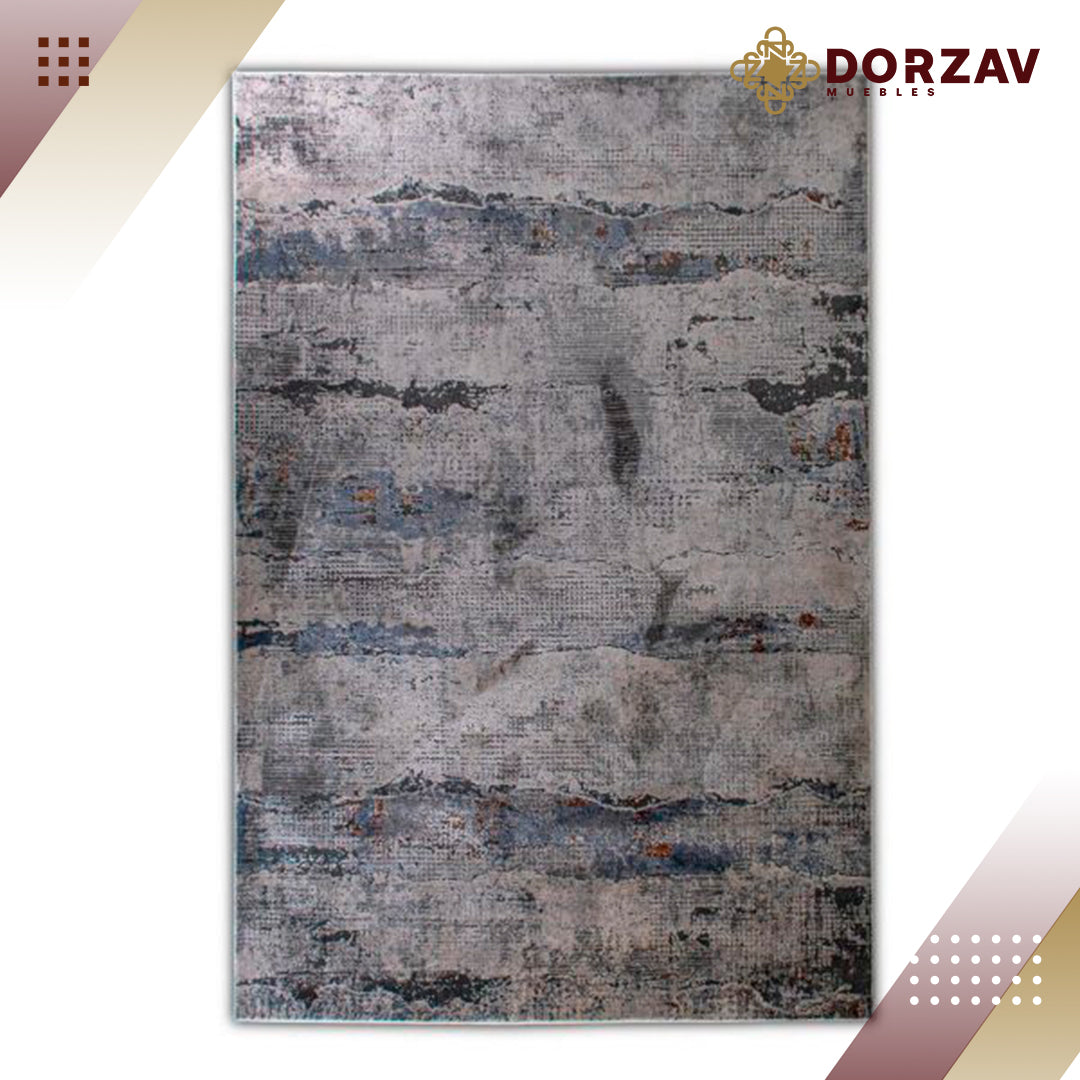 Tapete Decorativo Hadim T2091 Gris / Crema – Abstracto · Interior