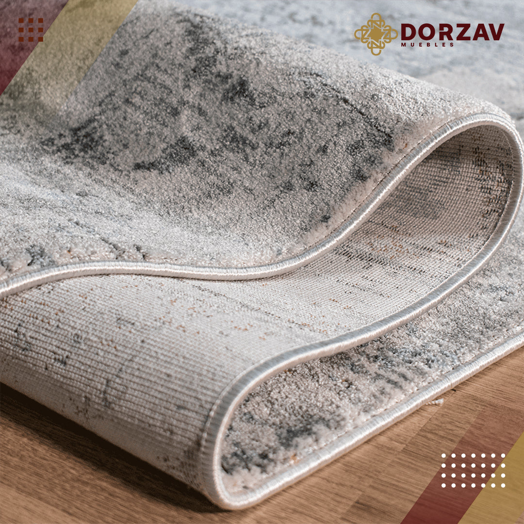 Tapete Decorativo Hadim T2092 Crema / Oro – Abstracto · Interior
