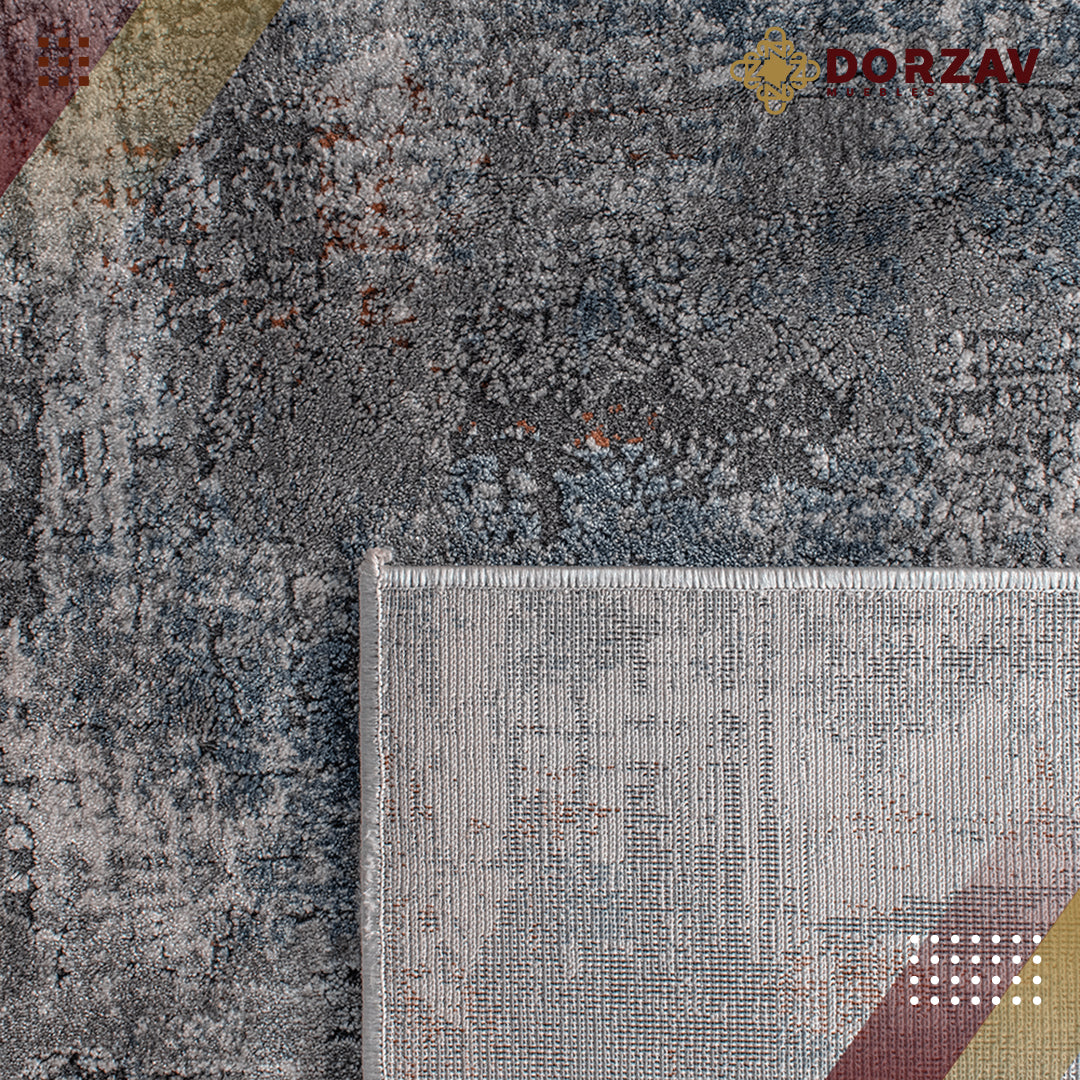 Tapete Decorativo Hadim T2092 Crema / Oro – Abstracto · Interior