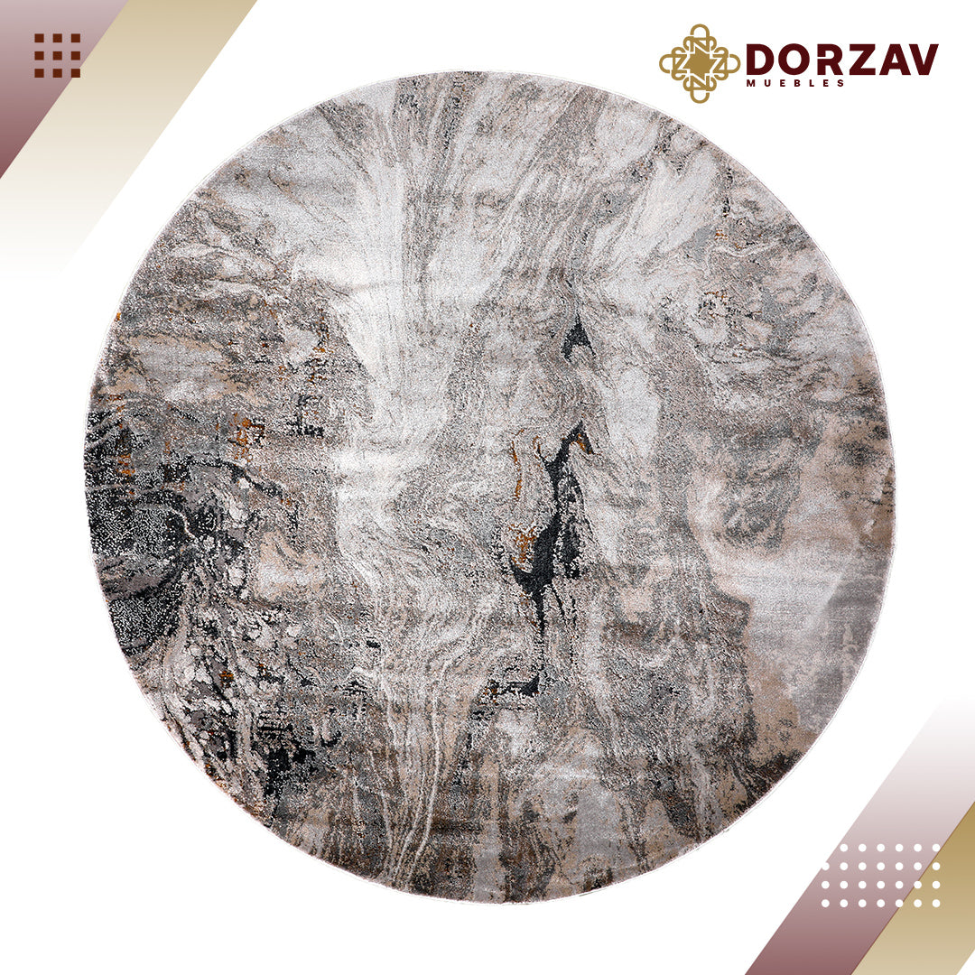 Tapete Decorativo Redondo Hadim T2093