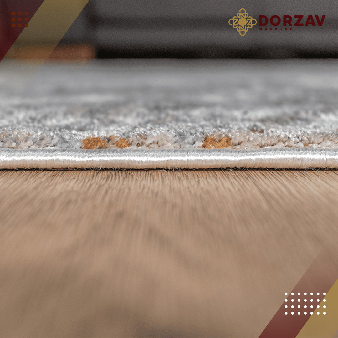 Tapete Decorativo Hadim T2095 Gris / Crema – Abstracto · Interior