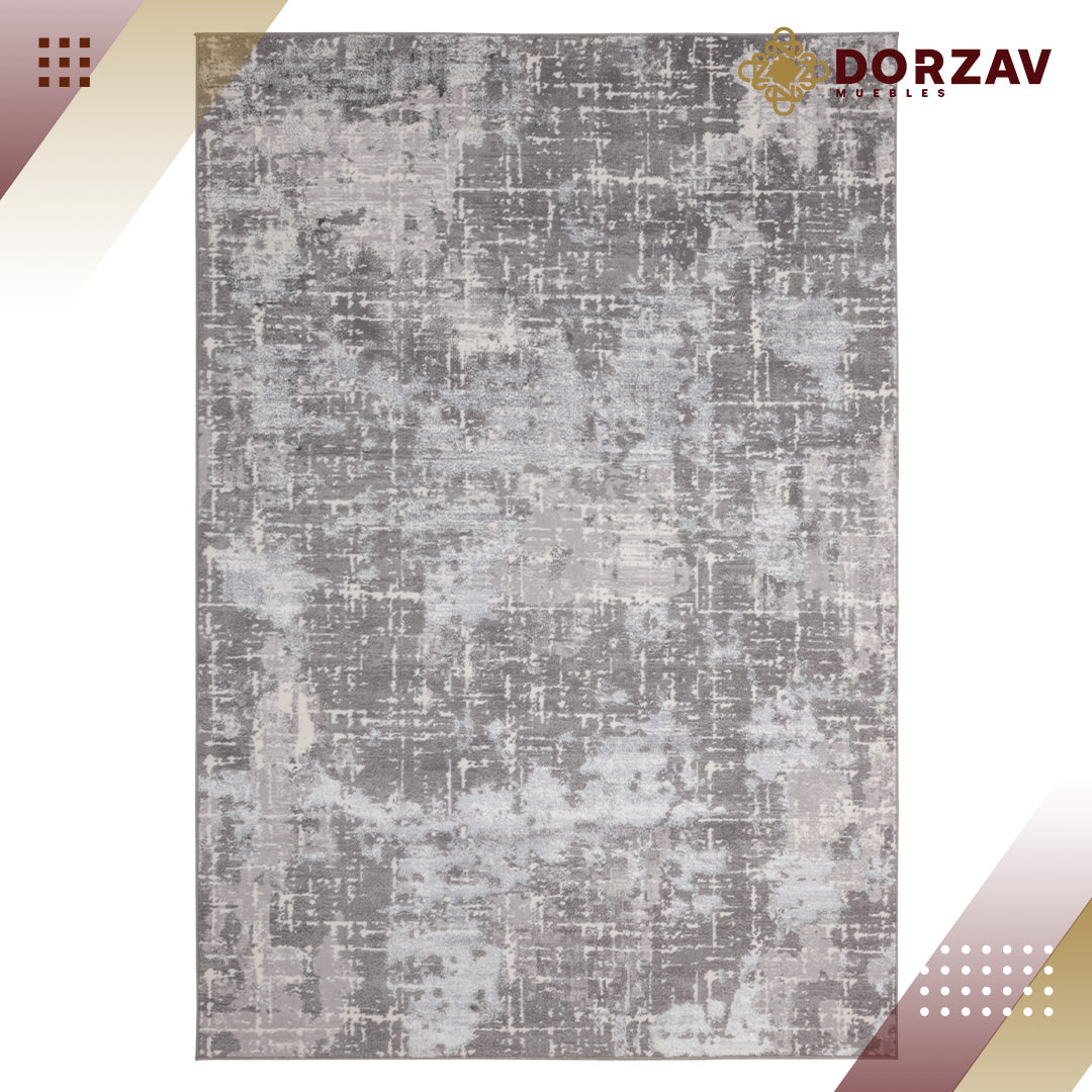 Tapete Decorativo Jasmine U5011 Gris / Negro – Abstracto · Interior